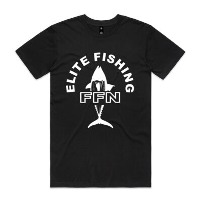 ELITE FISHING FFN Tee - White logo Thumbnail