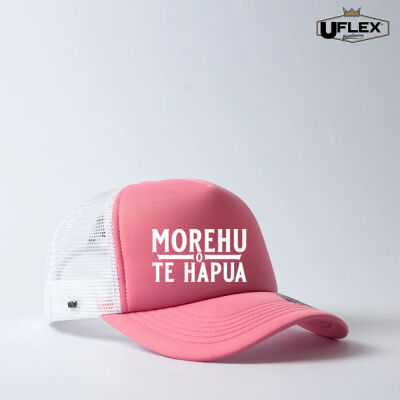 Morehu o Te Hapua - Uflex Trucker Cap - (white writing) 2 Thumbnail